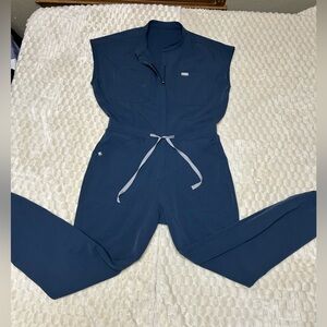 Figs Navy Blue Jumpsuit